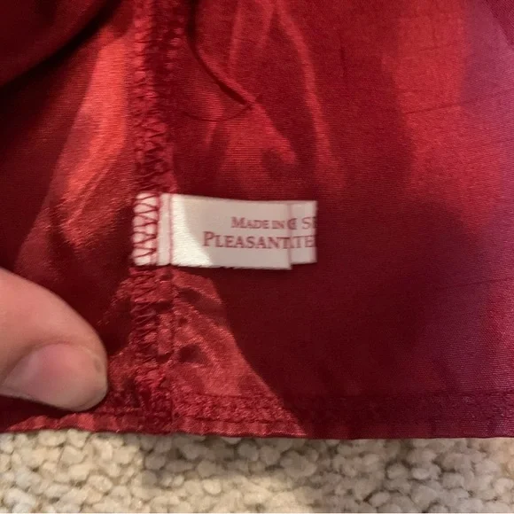 American Girl Doll Samantha Cranberry Party Dress - PC